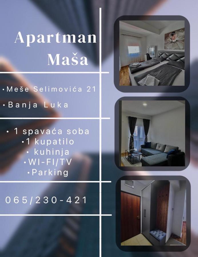 Apartman Masa Banja Luka Esterno foto